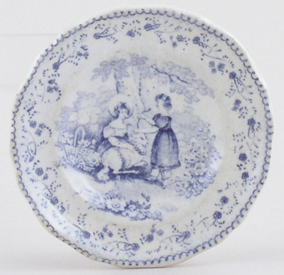 Toy Plate c1845